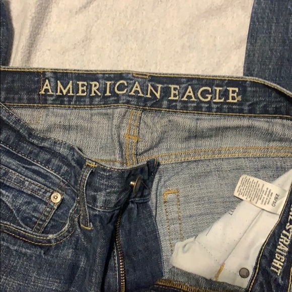 American Eagle original straight jeans 28x30 - Picture 2 of 4